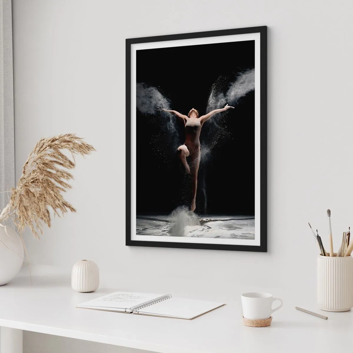 Poster in black frame - Elves Exist - 70x100 cm