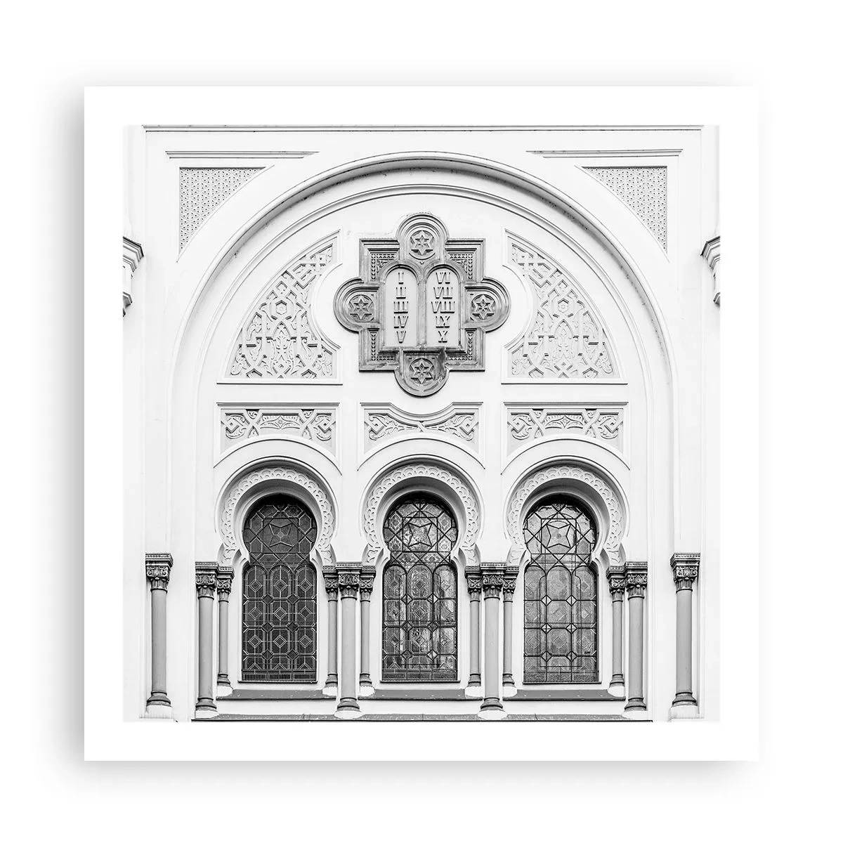 Poster - At the Crossroads of Cultures - 60x60 cm