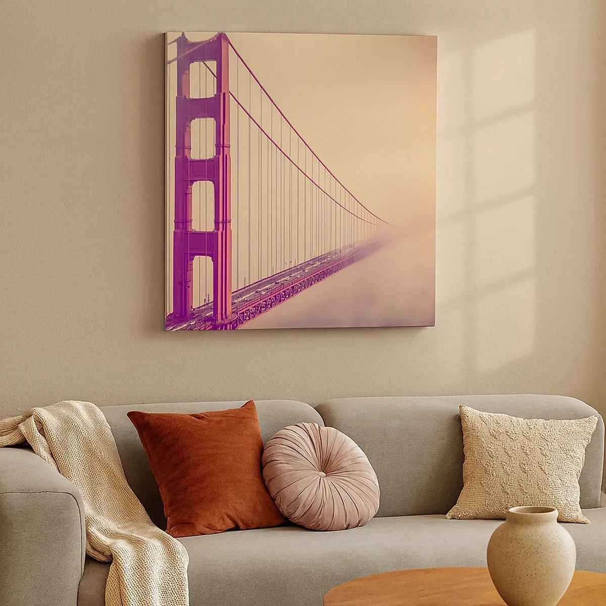 Canvas picture - Between Heaven and Earth - 30x30 cm