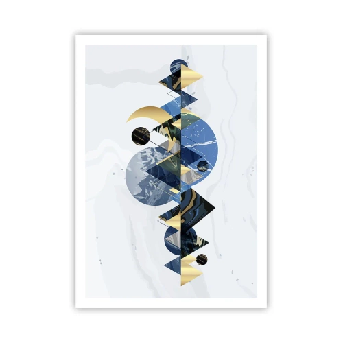 Poster - Geometrical Landscape - 70x100 cm