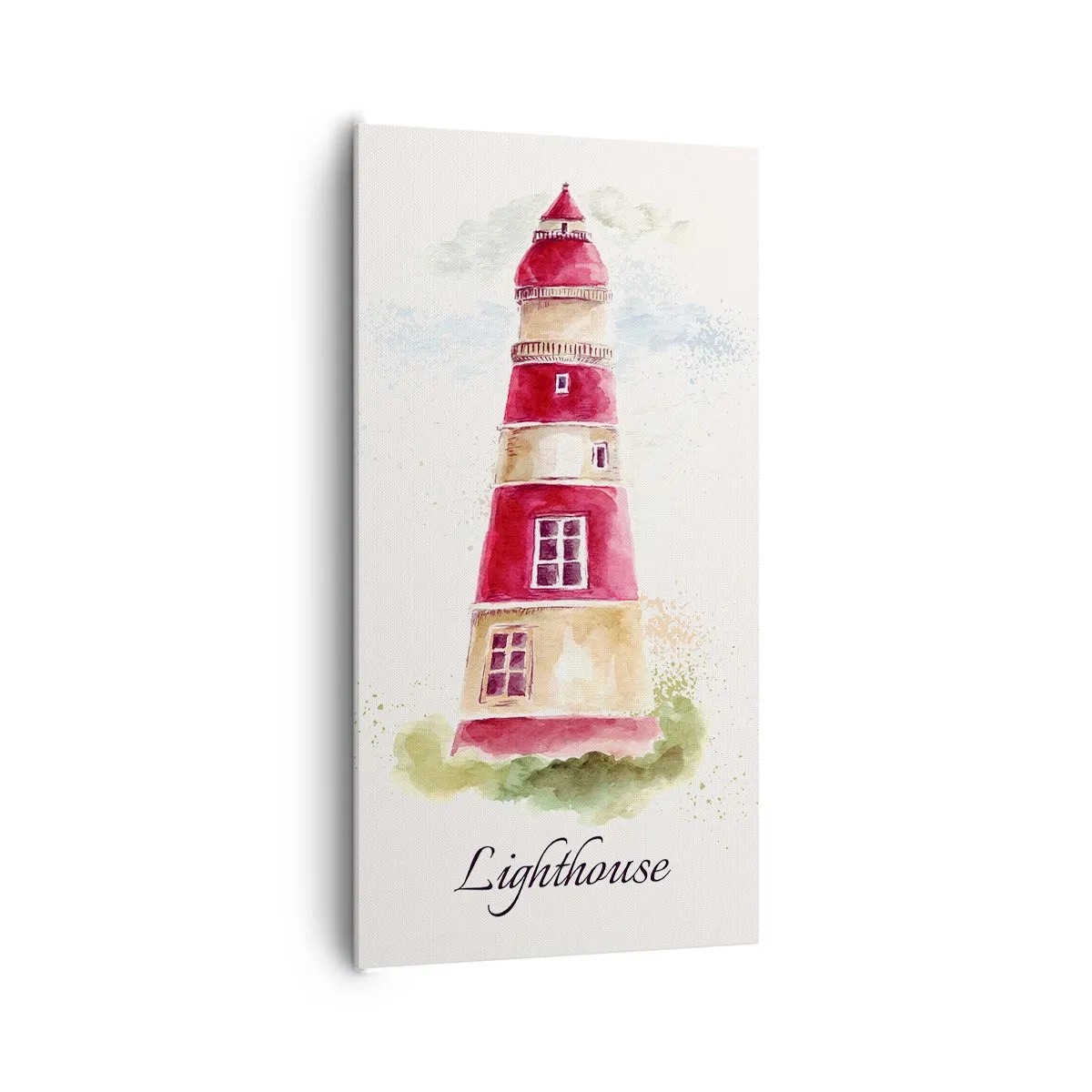 Canvas picture - Around It the Weather Is Always Nice - 65x120 cm