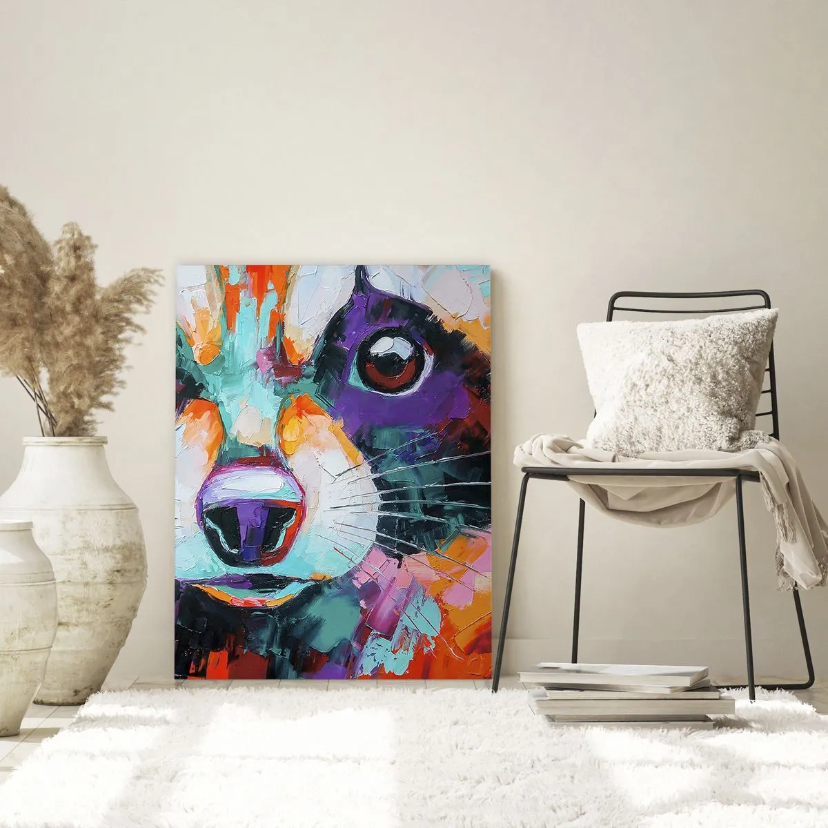 Glass picture - Only Good Emotions - 80x120 cm