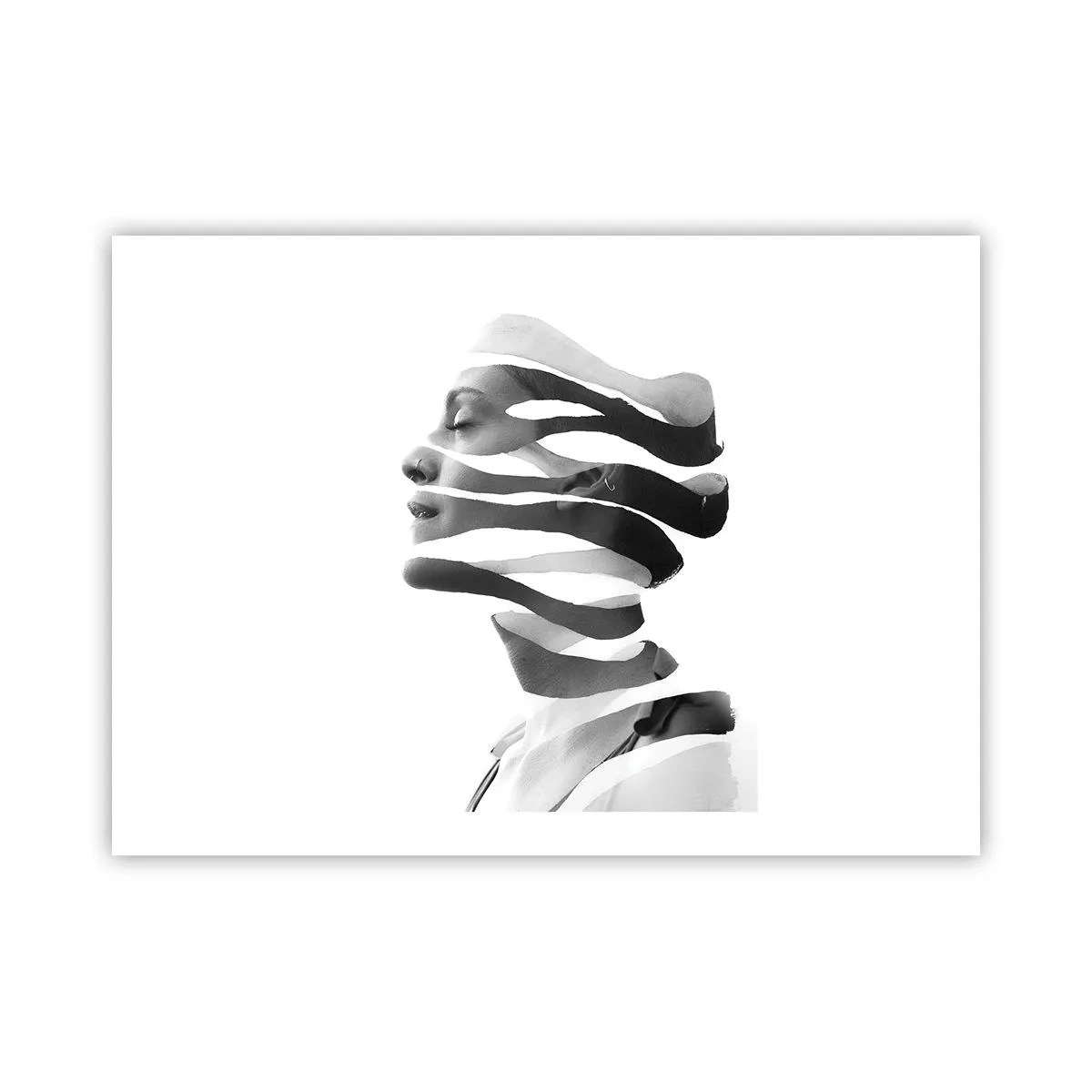 Poster - Surrealistic Portrait - 70x50 cm