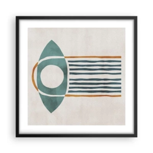 Poster in black frame - Signs and Rituals - 50x50 cm