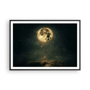 Poster in black frame - One that Stole the Moon - 100x70 cm
