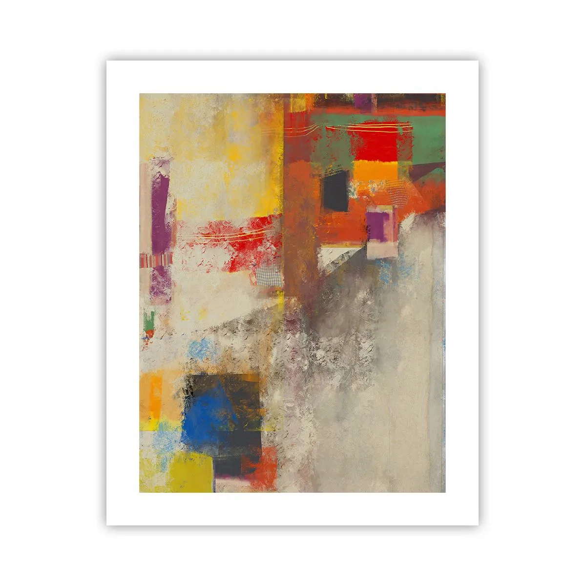 Poster - Geometry of Colours - 40x50 cm