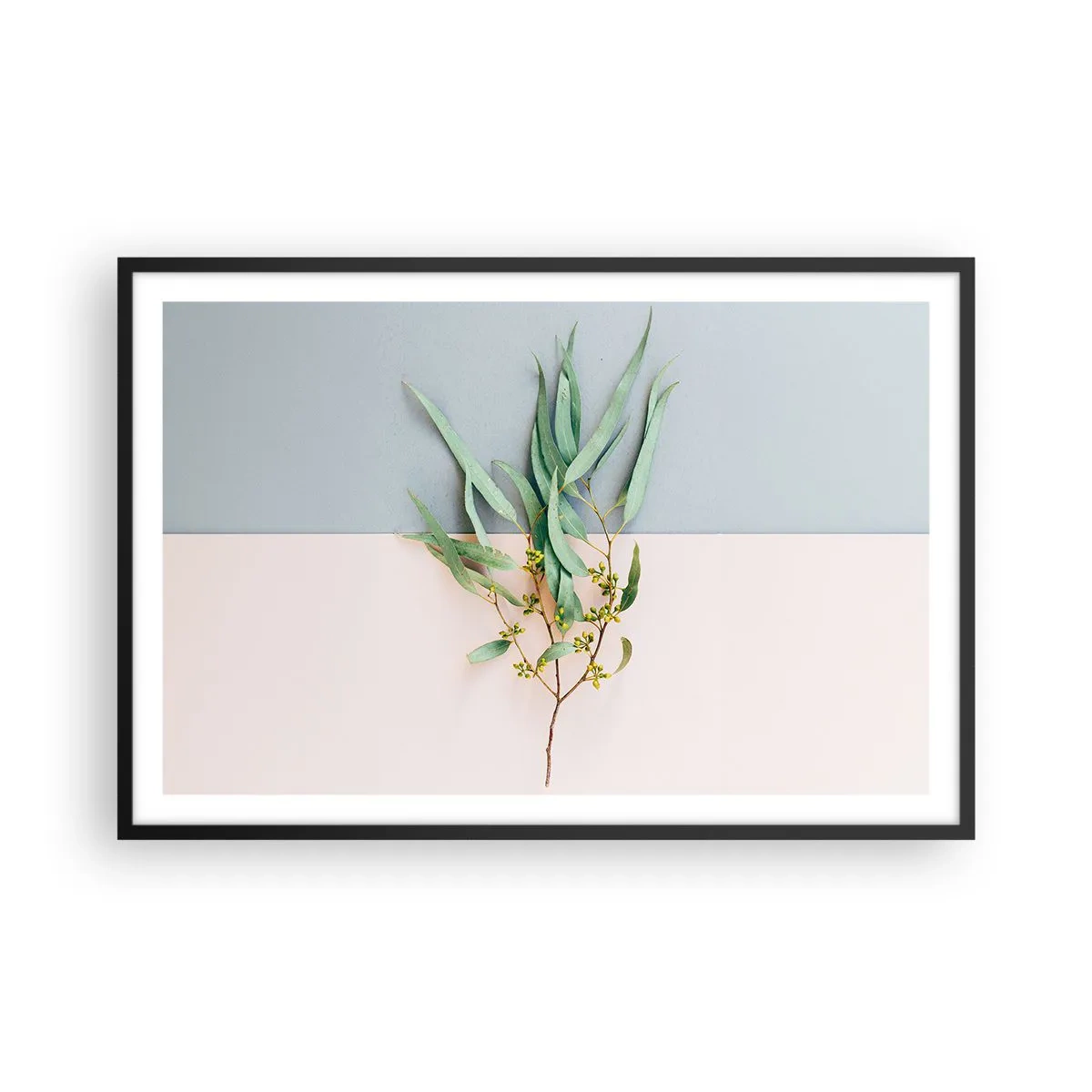 Poster in black frame - Pastel Subtlety - 91x61 cm