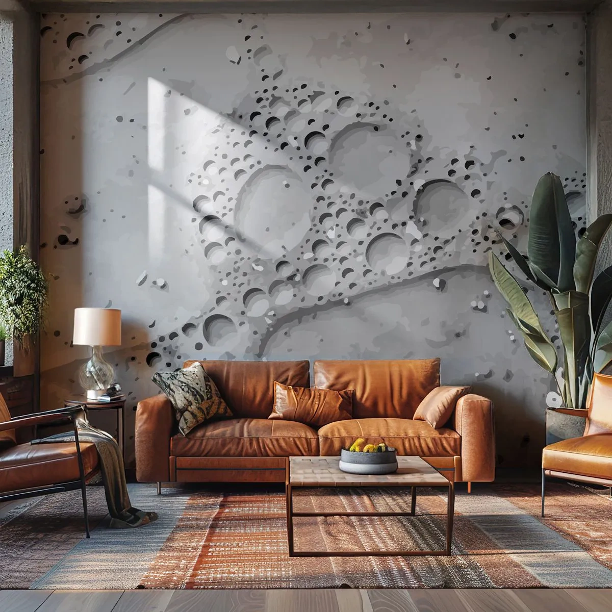 Self-Adhesive Photo Wallpaper Deluxe Sticker - Foamy Footprint - Composition, Piece, Graphics - 250x175 cm
