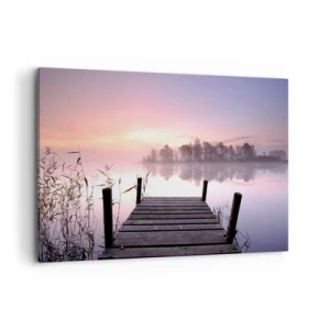 Canvas picture - Out from a Lilac Fog… - 100x70 cm