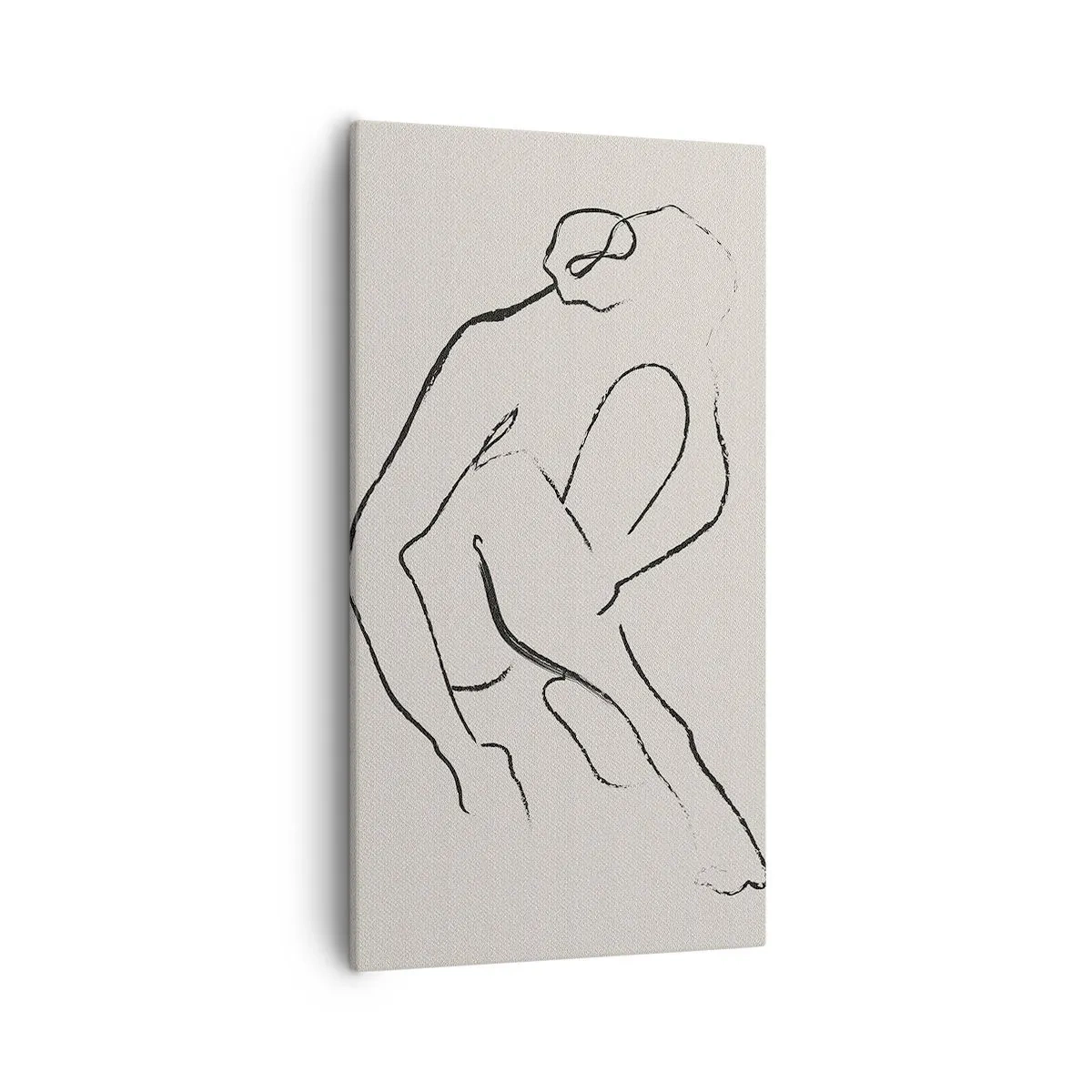 Canvas picture - Intimate Sketch - 55x100 cm