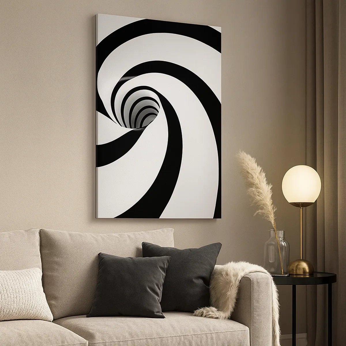 Canvas picture - Let the Whirl Draw You in? - 50x70 cm