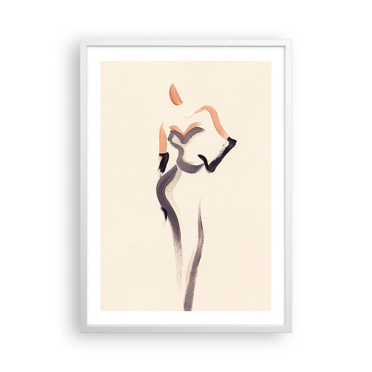 Poster in white frmae - From Golden Years of Hollywood - 50x70 cm