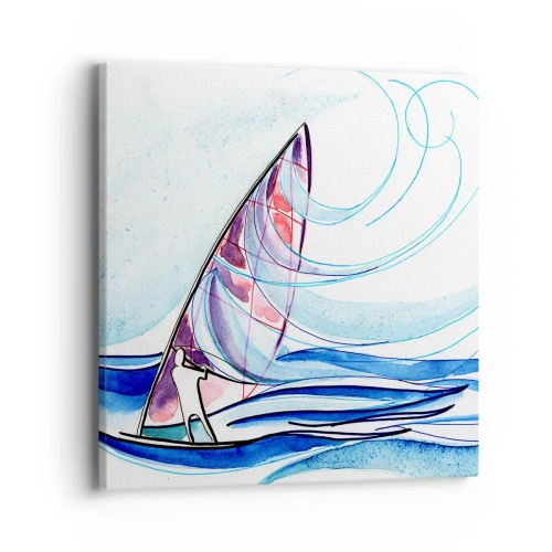 Canvas picture - In the Rhythm of the Waves - 40x40 cm