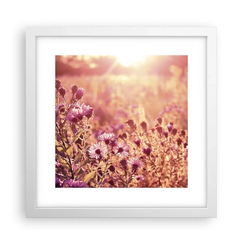 Poster in white frmae - Before Summer Goes - 30x30 cm