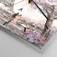 Clock face with lines