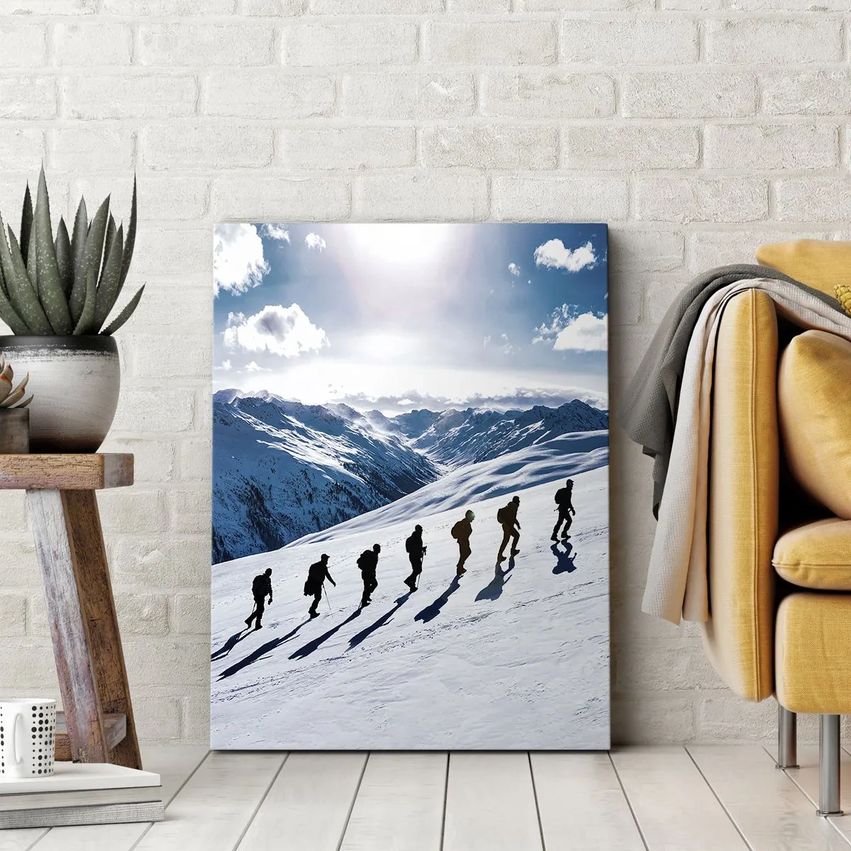 Canvas picture - Team of Conquerors - 55x100 cm
