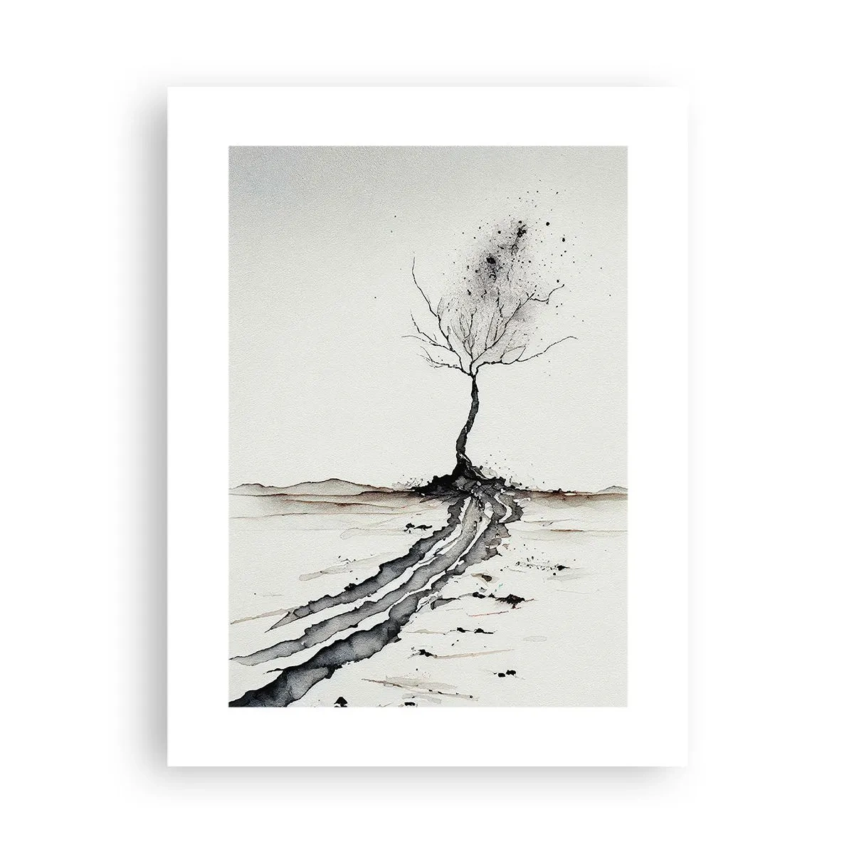 Poster - Winter Melancholy - 30x40 cm