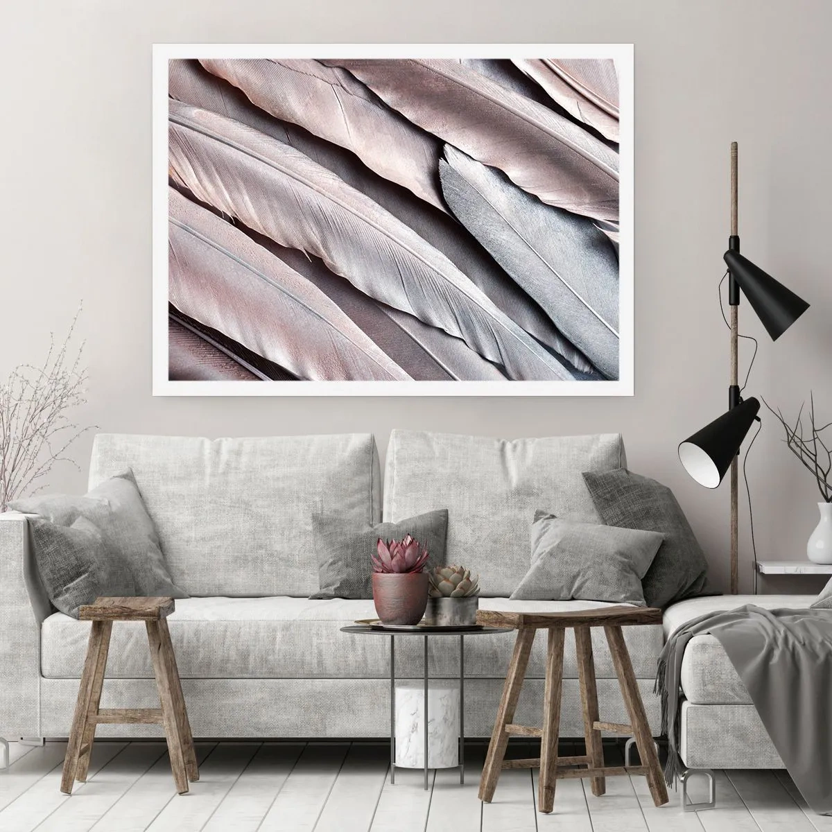 Poster - In Pink Silverness - 50x40 cm