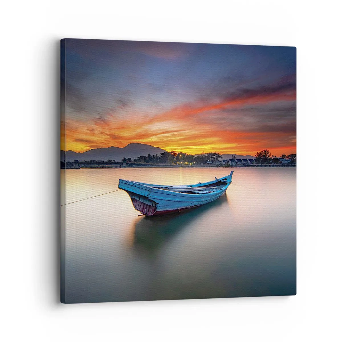 Canvas picture - Here Comes a Good Night - 30x30 cm