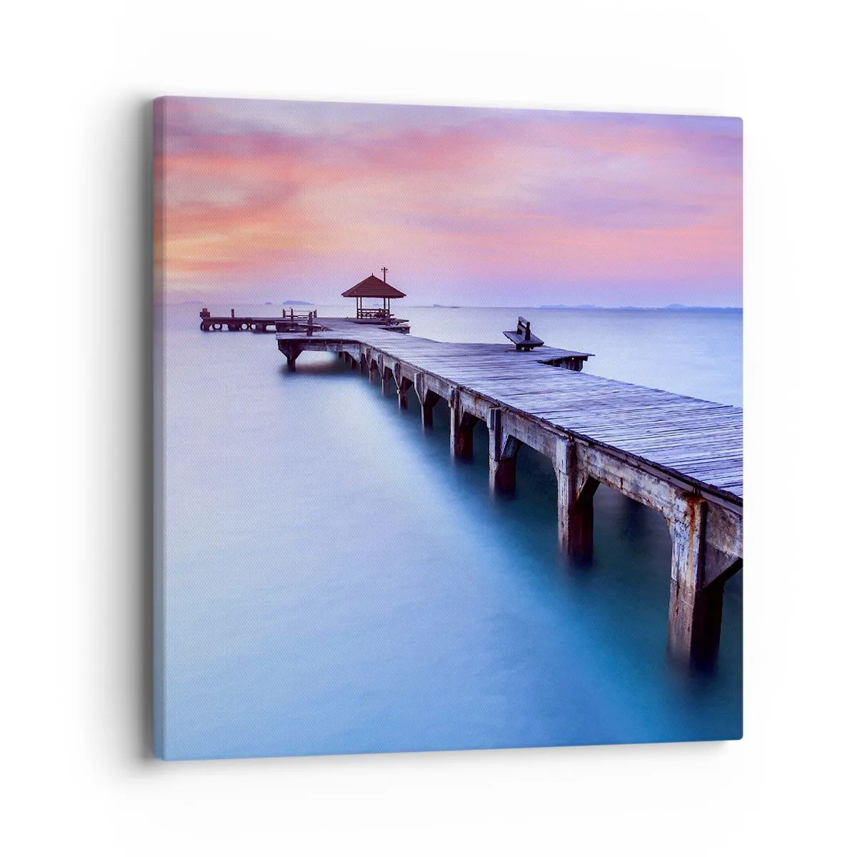 Canvas picture - Sea of Calm to the Horizon - 40x40 cm