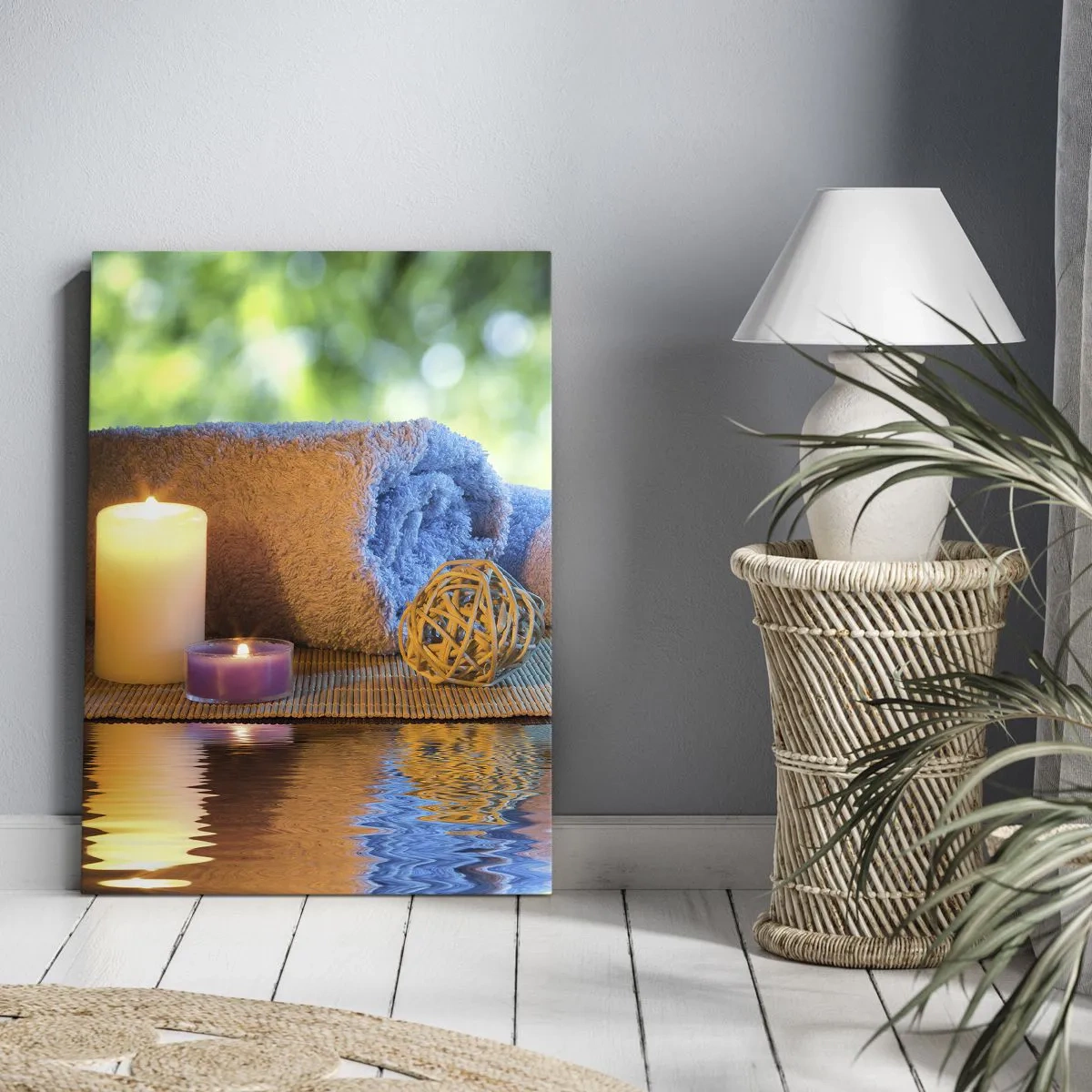 Canvas picture - Time for the Body - 65x120 cm