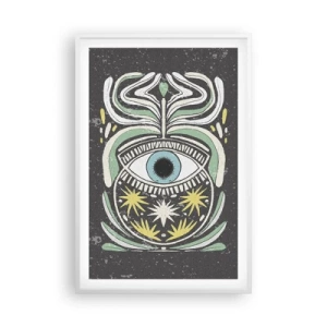 Poster in white frmae - Tribal Rituals - 61x91 cm