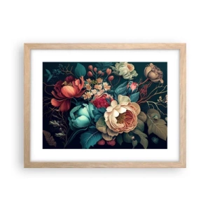 Poster in light oak frame - 19th Century Charm - 40x30 cm