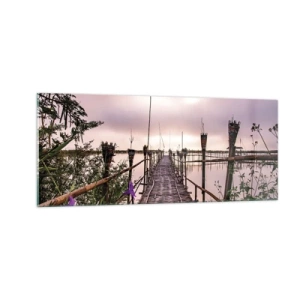 Glass picture - Peace and Quiet of Asia - 100x40 cm