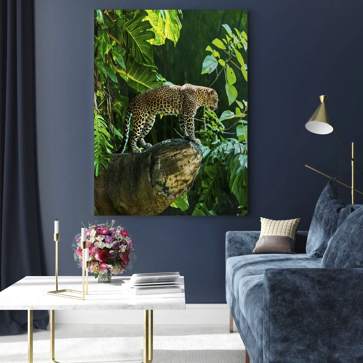 Glass picture - Going Hunting? - 80x120 cm