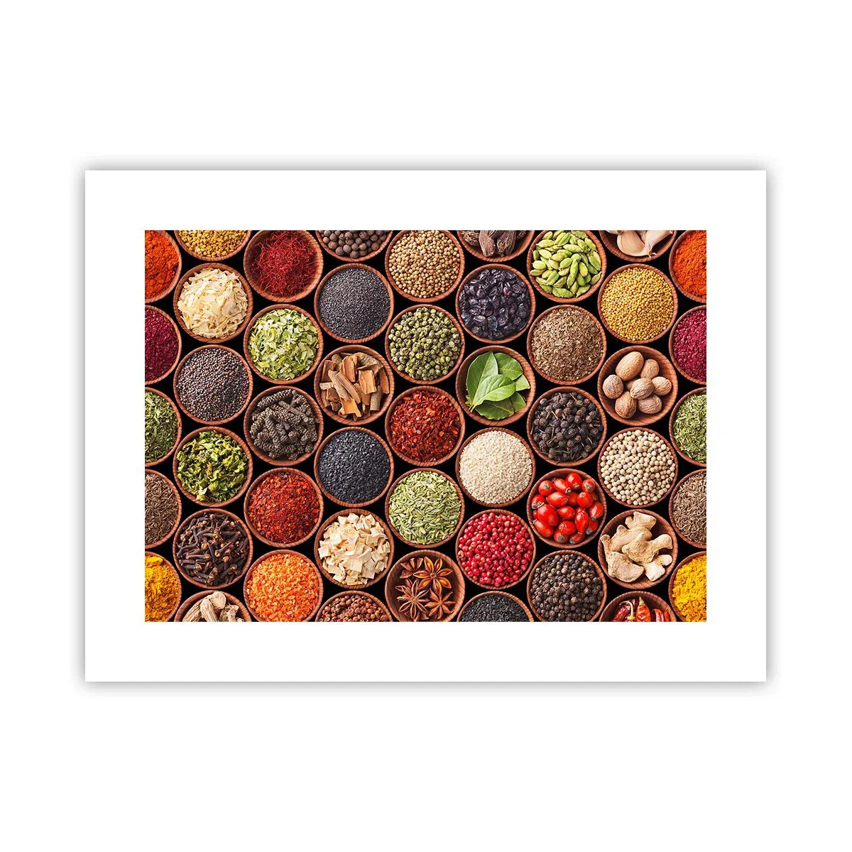 Poster - All Flavours of the World - 40x30 cm