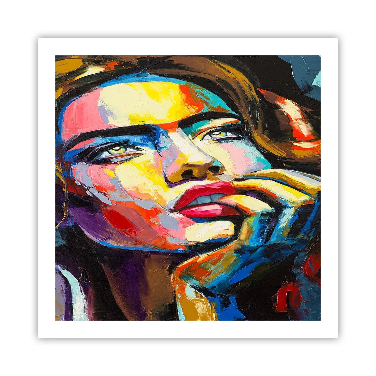 Poster - Dreams Like Birds Flying in the Sky - 60x60 cm