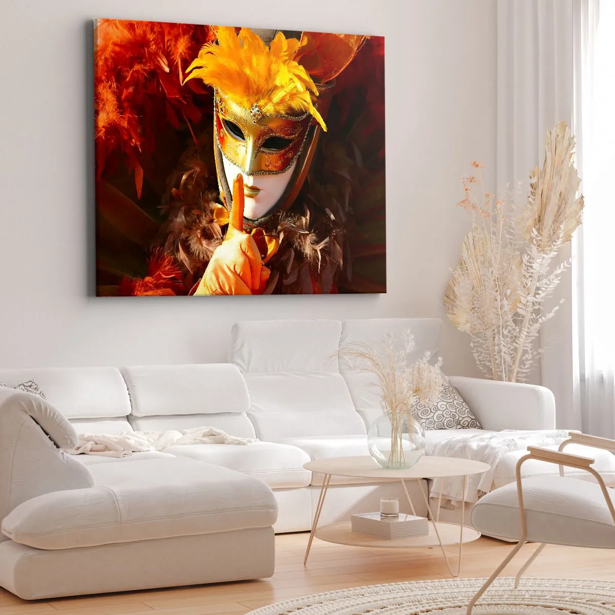 Canvas picture - Secret Is Part of the Game - 120x80 cm