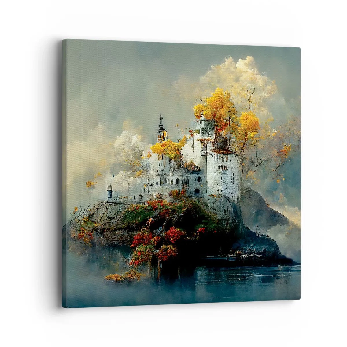 Canvas picture - Beginning of a Romantic Tale - 40x40 cm