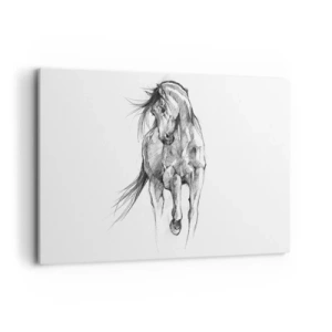 Canvas picture - In a Graceful Trot - 120x80 cm