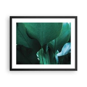 Poster in black frame - Turned towards Light - 50x40 cm
