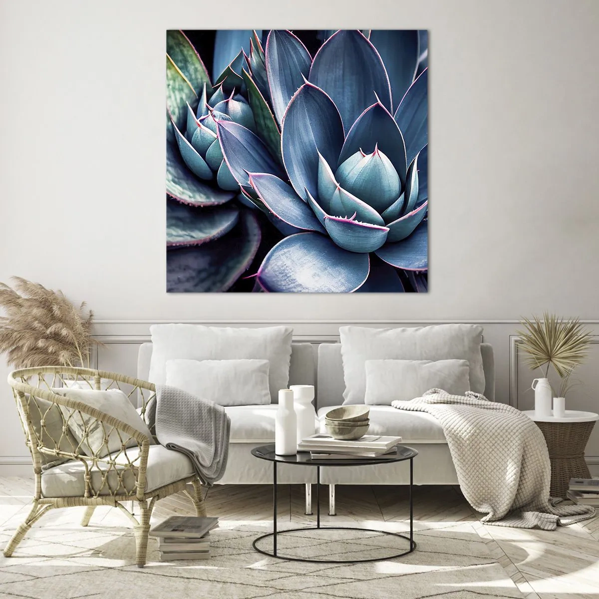 Glass picture - Vital Strength - 70x70 cm