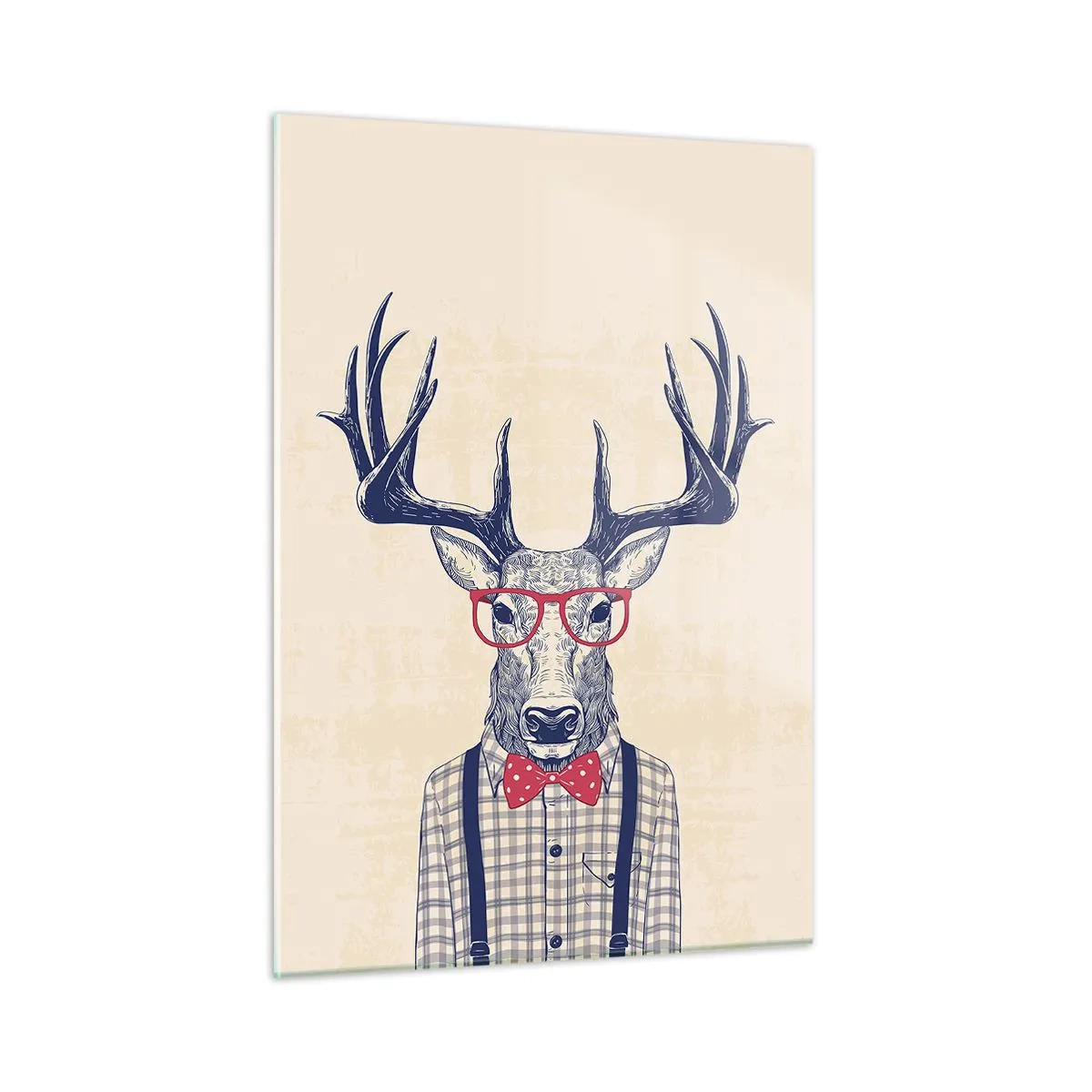 Glass picture - Fun Extravagance - 50x70 cm