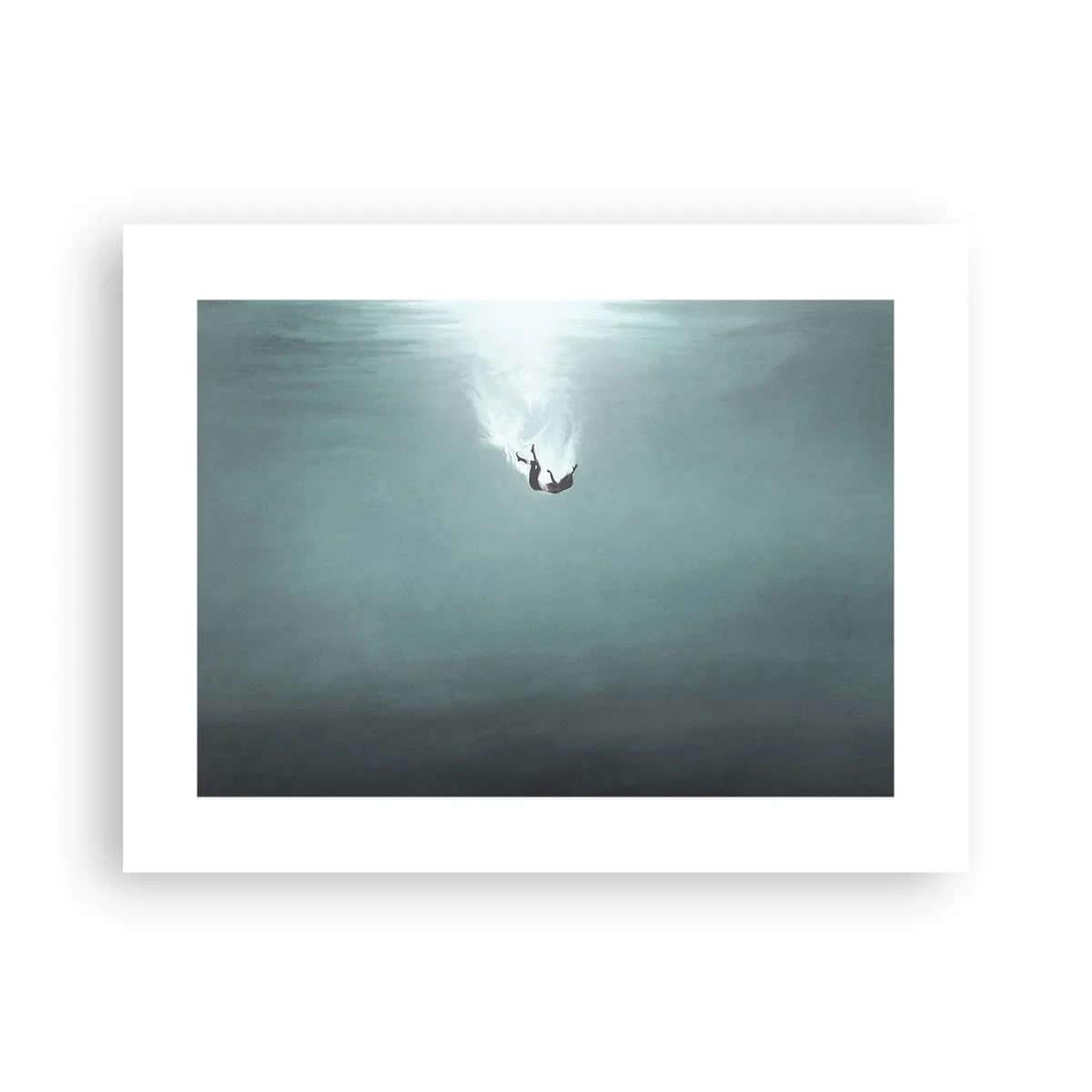 Poster - In the Arms of the Ocean - 40x30 cm