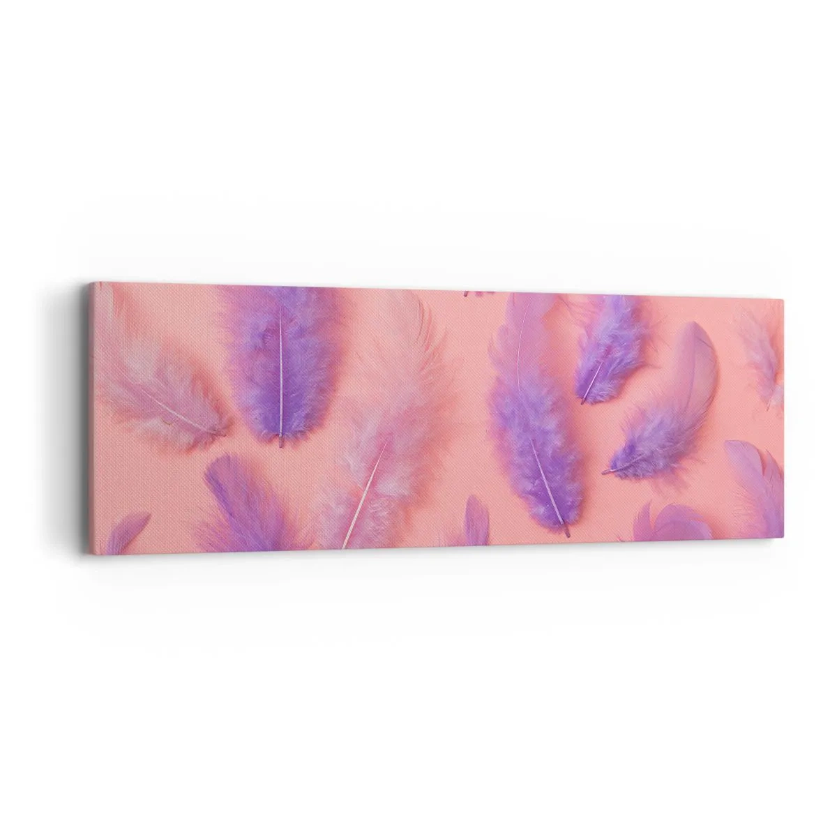 Canvas picture - Lilac Bird of Desire - 90x30 cm