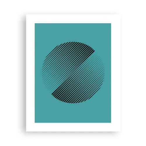 Poster - Circle - Geometrical Variation - 40x50 cm