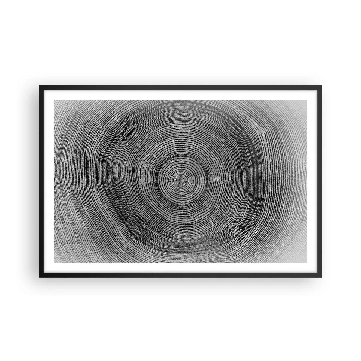 Poster in black frame - Sign of the Time - 91x61 cm