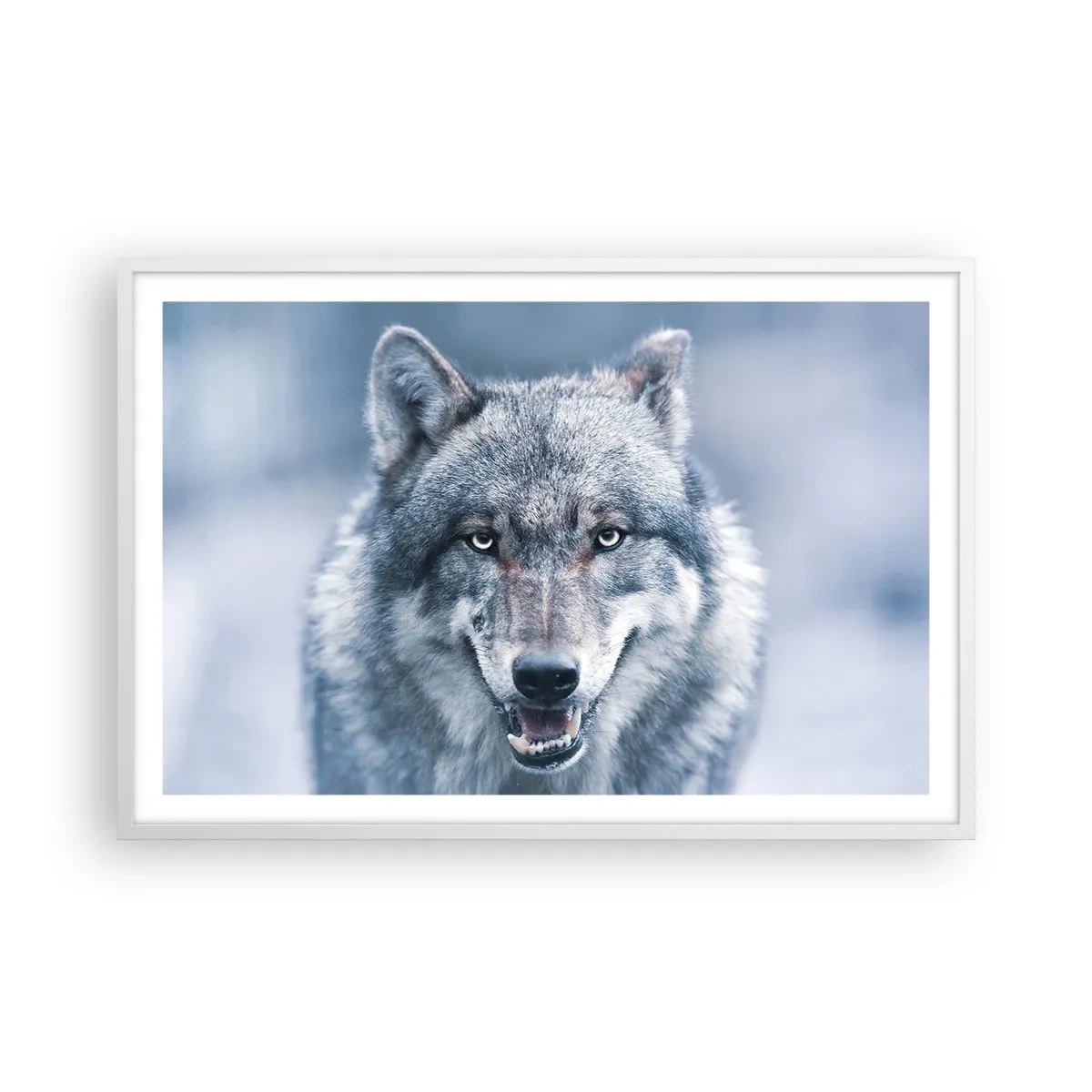 Poster in white frmae - Will You Take Up the Challenge? - 91x61 cm