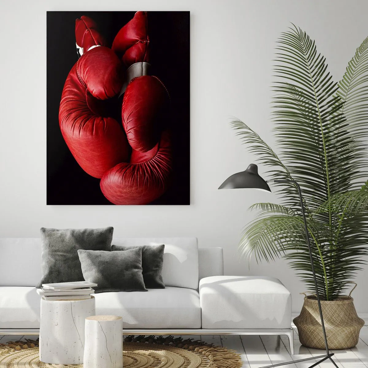 Glass picture - Fight Emotions Are Behind Us - 50x70 cm