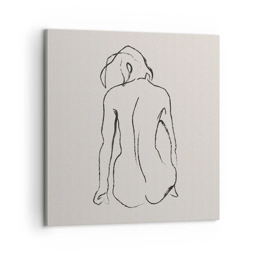 Canvas picture - Woman Nude - 60x60 cm