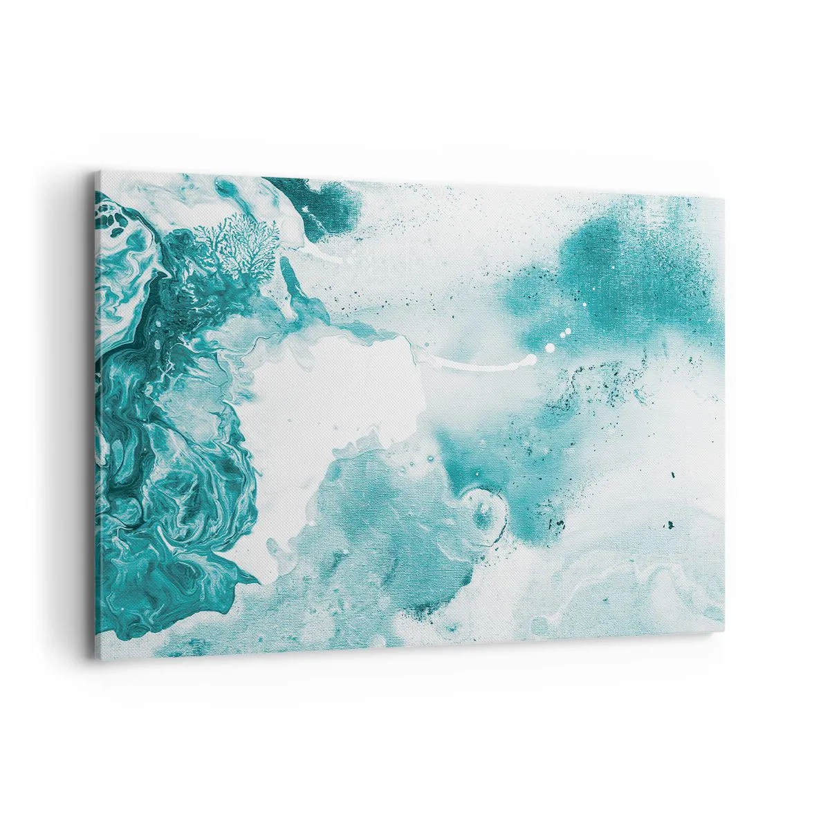 Canvas picture - Lakes of Blue - 120x80 cm