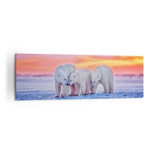 Canvas picture - Family Warmth Is Enough - 160x50 cm