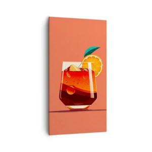 Canvas picture - Summer Refreshment - 55x100 cm