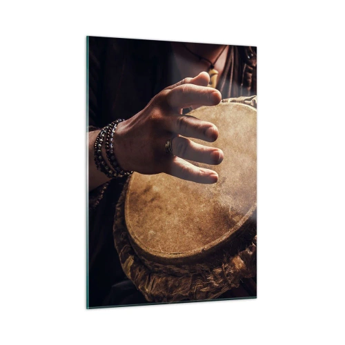 Glass picture - In the Rhythm of the Heart - 50x70 cm