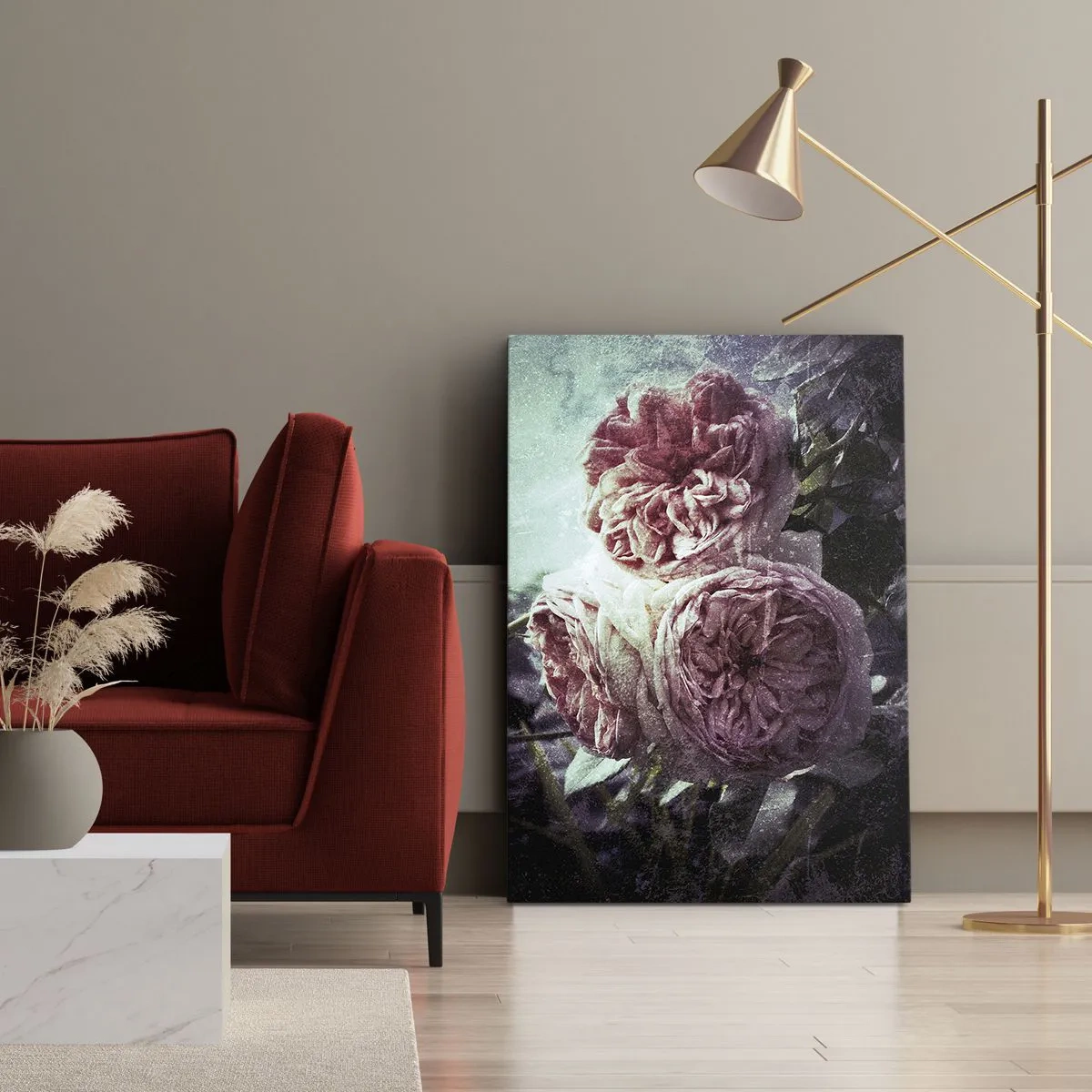 Canvas picture - In Romantic Atmosphere - 45x80 cm