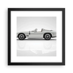 Poster in black frame - Promise of Fun - 30x30 cm